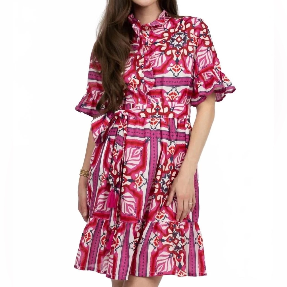 Uncle Frank Tile Styled Dress